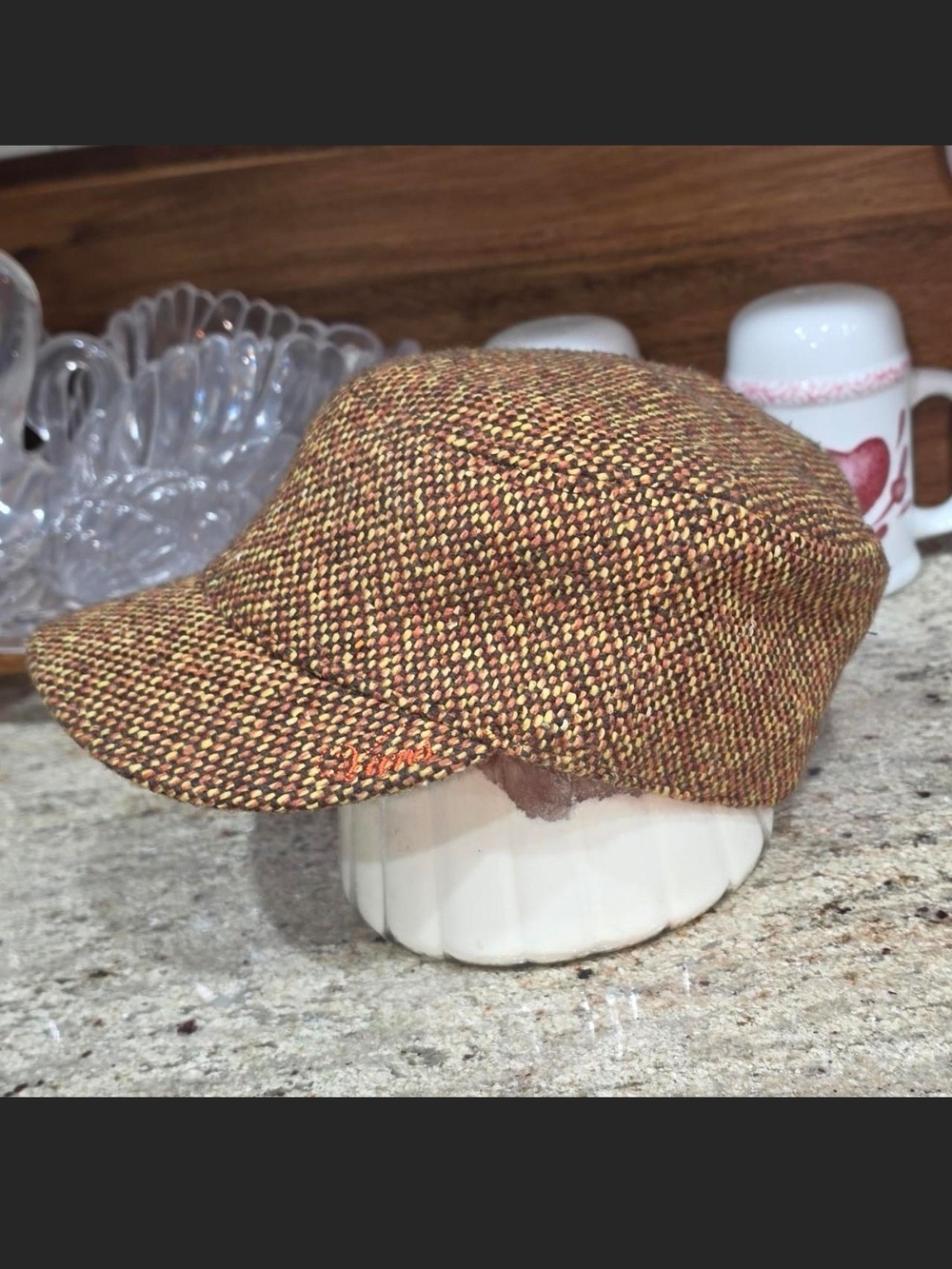 Vans Orange Cadet  Satin-Lined Hat